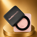 Huda Beauty Easy Bake Loose Baking & Setting Powder – Peach Pie | Warm Brightening Face Powder | Long-Lasting Matte & Crease-Proof Finish
