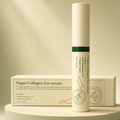 Vegan Collagen Eye Serum (10mL / 0.33 fl. oz.) Advanced Anti-Aging Under Eye Treatment with Triple Hyaluronic Acid & 5-Peptide Complex for Wrinkles & Fine Lines