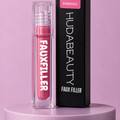 Huda Beauty Faux Filler Lip Gloss Bombshell Soft Rose Pink