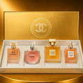 Chanel Luxury Miniature Fragrance Gift Set for Women (4 Pieces) – N°5, Chance, Gabrielle, Coco Mademoiselle
