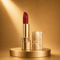 Dior Rouge Gold Edition Lipstick - Luxury Deep Red Satin Matte Lip Color