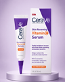 CeraVe Skin Renewing Vitamin C Serum (1 FL OZ / 30 mL) 10% Pure Vitamin C Brightening Serum with Ceramides, Hyaluronic Acid & Vitamin B5