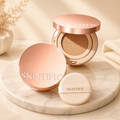 SKINTIFIC Cover All Perfect Cushion Foundation – Full Coverage & 12H Flawless Satin Finish
