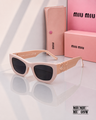 Miu Miu MU 09W Pink Cat-Eye Sunglasses – Dark Lenses PREMIUM CLASS