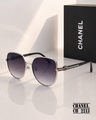 CHANEL CH 2213 Silver Metal Gradient Sunglasses – Luxury Women’s Eyewear PREMIUM CLASS