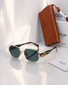 CELINE CE 40111 Gold Frame Sunglasses – Green Tinted Lenses PREMIUM CLASS