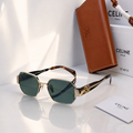CELINE CE 40111 Gold Frame Sunglasses – Green Tinted Lenses PREMIUM CLASS