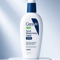 CeraVe PM Facial Moisturizing Lotion (3 FL OZ / 89 mL) Ultra Lightweight Night Moisturizer with Ceramides, Niacinamide & Hyaluronic Acid Oil-Free