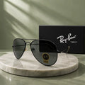 RayBan RB3025 Classic Black Aviator Sunglasses