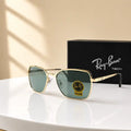 Ray-Ban Prestige Gold Square Sunglasses