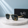 Ray-Ban Gold Classic Aviator Sunglasses